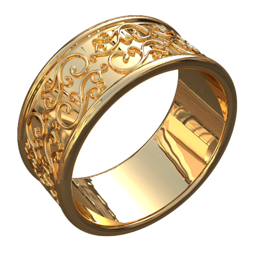 Solid Gold Signet Ring